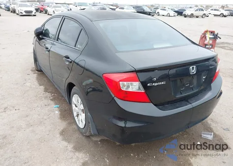 2012 Honda Civic Sdn Lx from USA, damaged, VIN 2HGFB2F58CH610717
